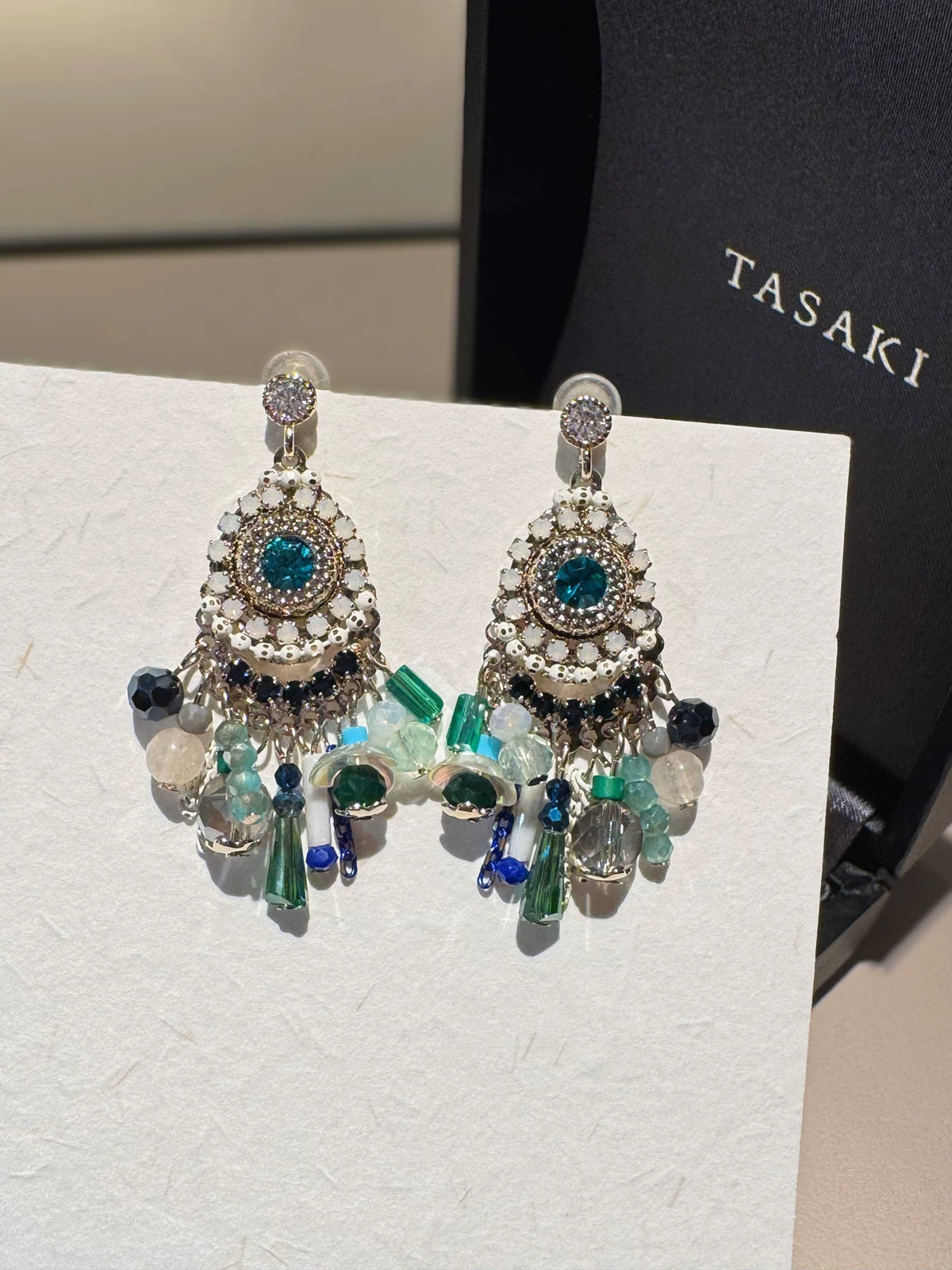 Tassel drop earrings by Yoshan