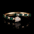 Gold cuff bracelet by Yoshan