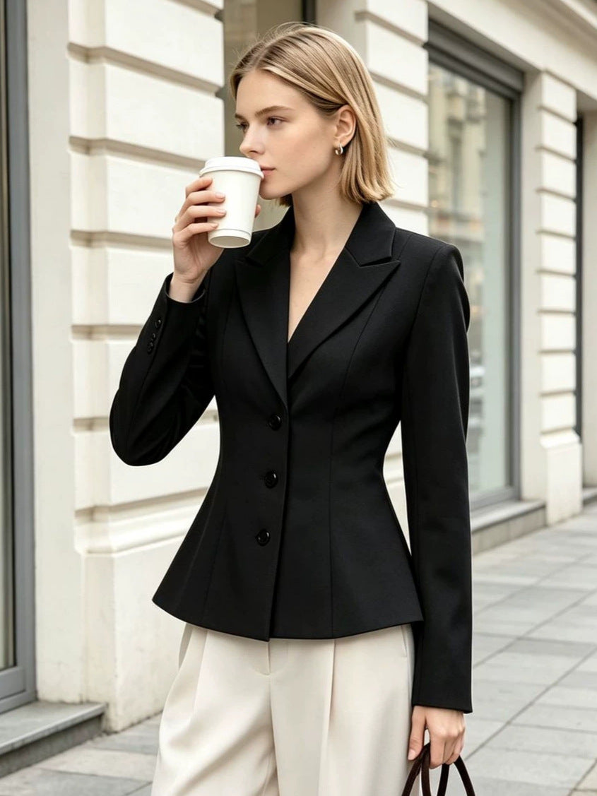 Women's Slimming Workwear Blazer Workwear Jacket Casual Everyday Wear Womenswear