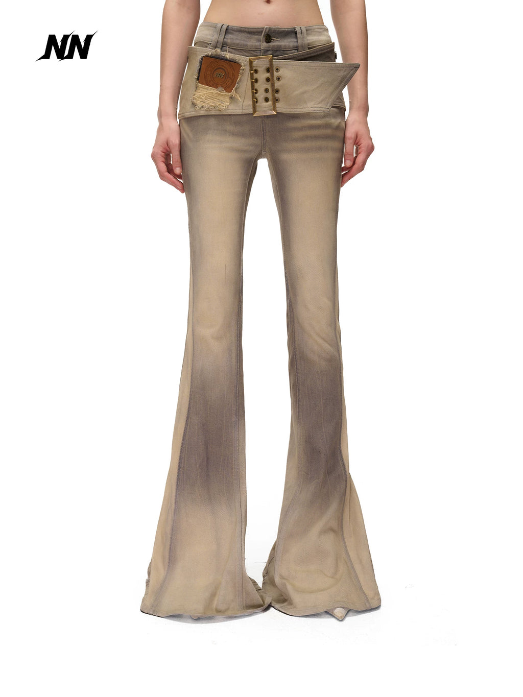Women's Slim-fit Flared Pants Flared-leg Tailored Trousers for Office Outfits Work Everyday Slimming Weekend Wear Date Night