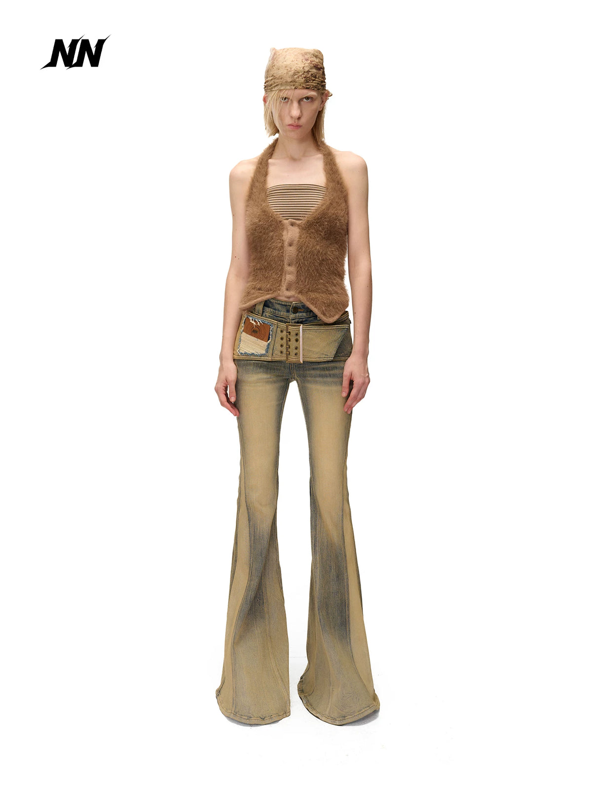 Women's Slim-fit Flared Pants Flared-leg Tailored Trousers for Office Outfits Work Everyday Slimming Weekend Wear Date Night