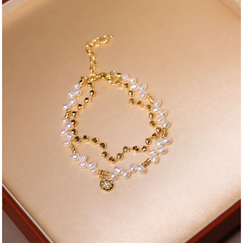 Pearl retro jewelry set by Yoshan, detail view 5