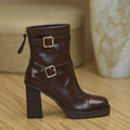 Brown (unlined) / EU 34