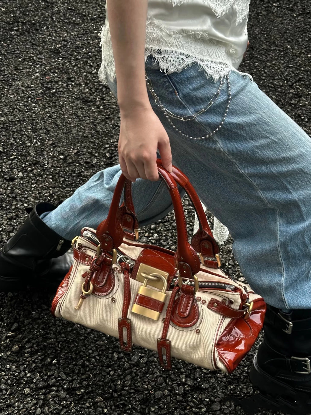 Women's Oxidized Winter Retro Crossbody Bag Shoulder Purse Handbag Work Travel Everyday Purse