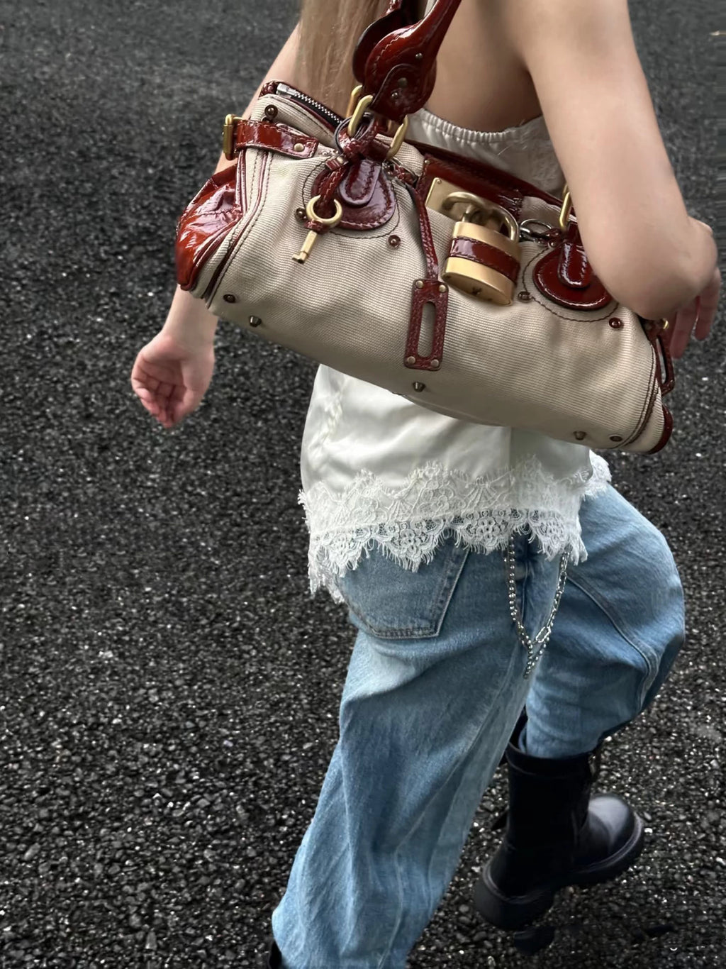 Women's Oxidized Winter Retro Crossbody Bag Shoulder Purse Handbag Work Travel Everyday Purse