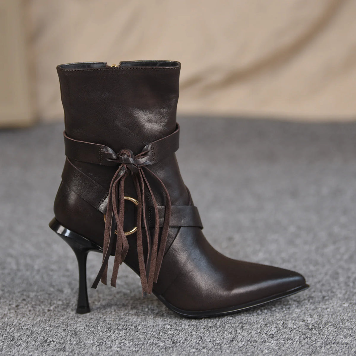 Brown (unlined) / EU 34