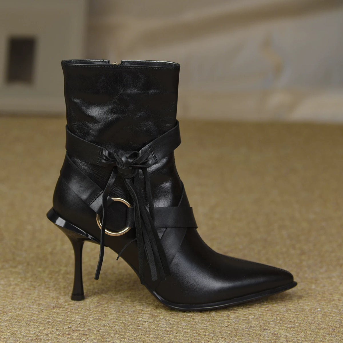 Black (unlined) / EU 34