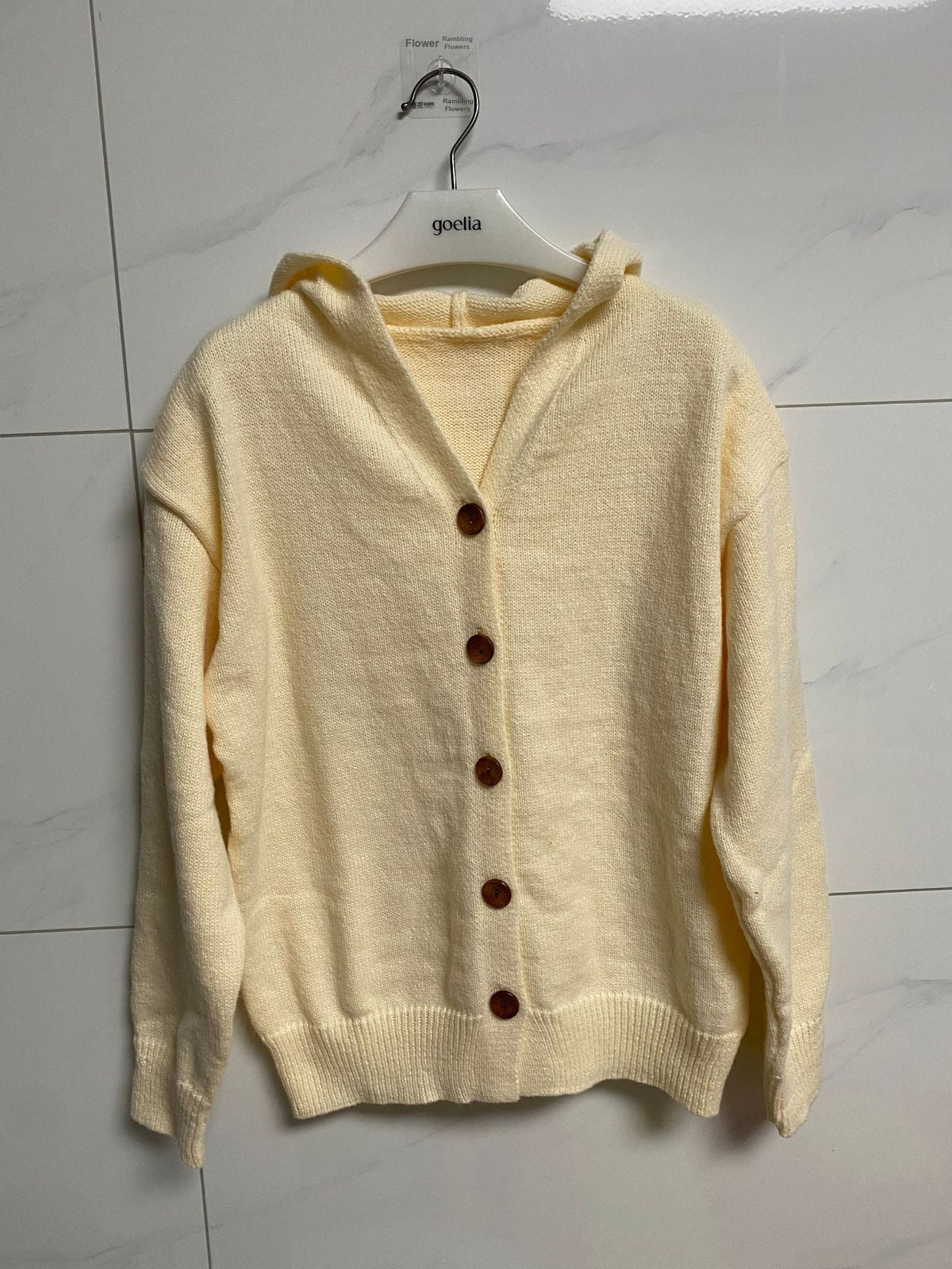 Women's Knit Hooded Long Sleeve Jacket Casual Coat Fall Winter Outerwear Coat