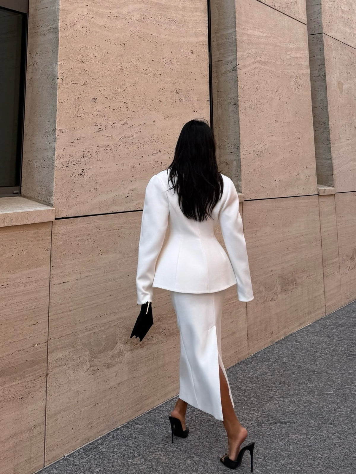 Women's Maxi Casual Business Suit Set Workwear Two-piece Set Office Outfit