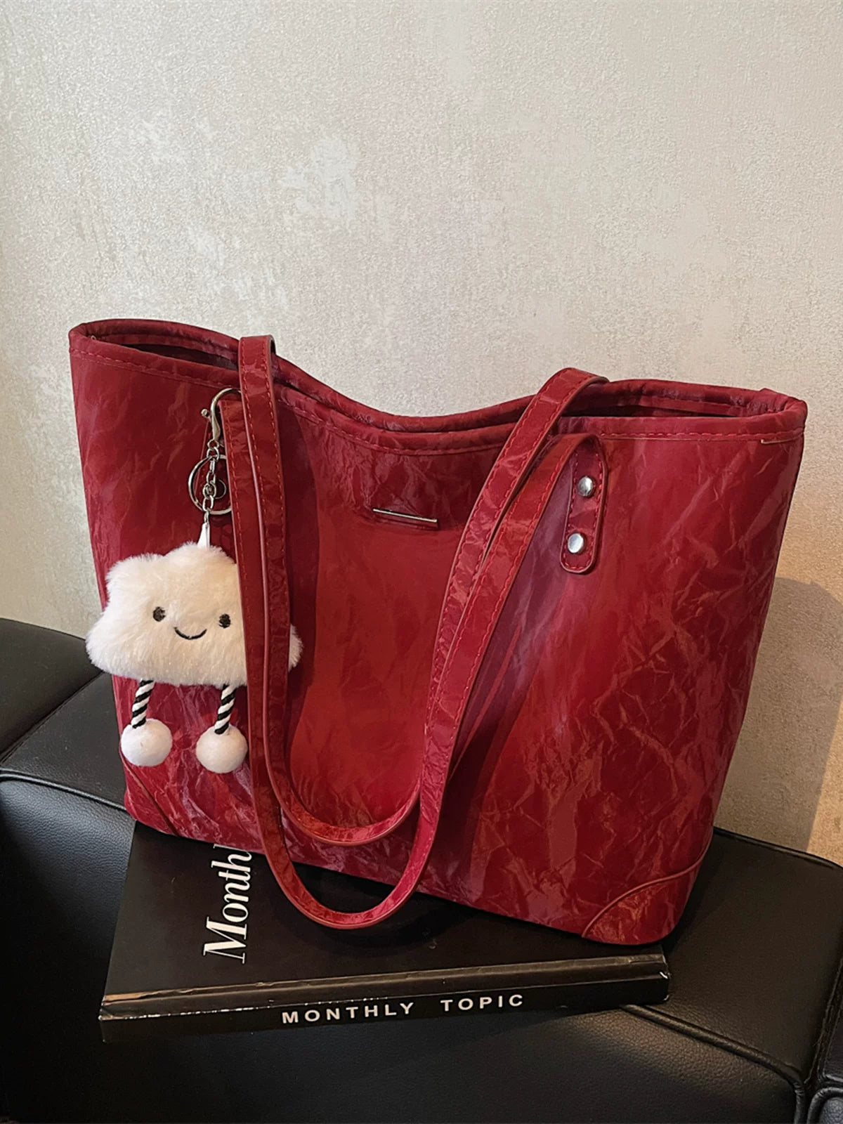 Women's Large-Capacity Bridal Tote Bag Shoulder Crossbody Purse Work and Travel Office