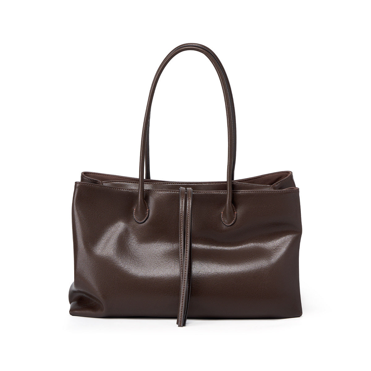 Women's Large-capacity Leather Casual Tote Bag Shoulder Crossbody Purse Premium Work and Travel Office