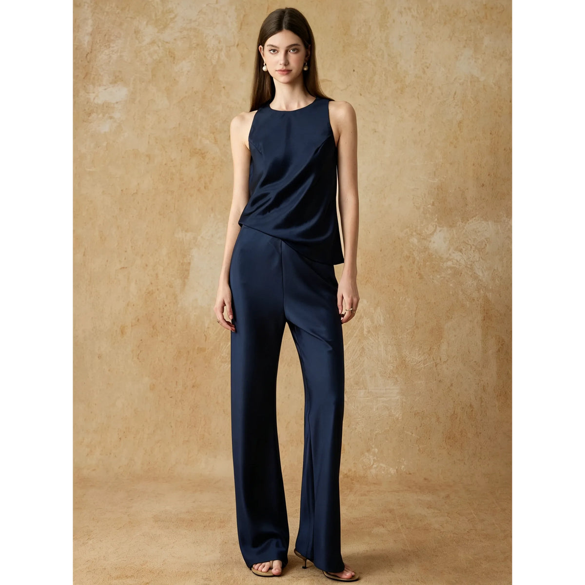 Navy -vest / S