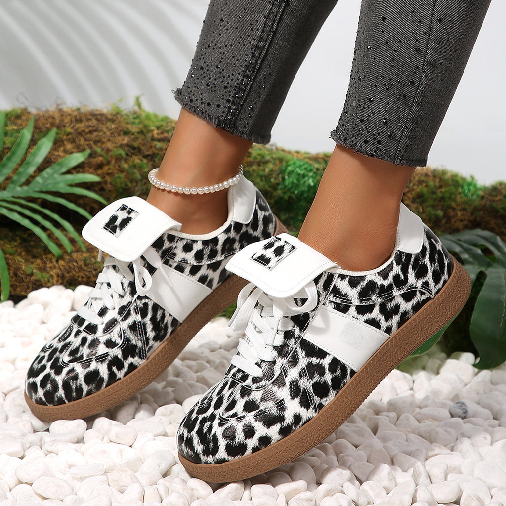 Women's Spring Summer Hong Kong Vintage Casual Court Sneakers Retro Tennis Shoes