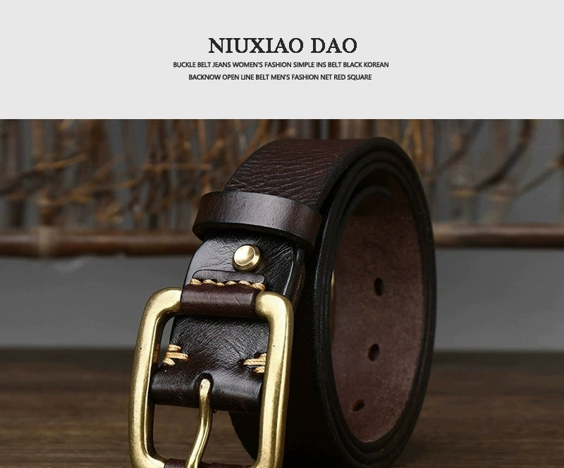 Women's Minimalist Oxidized Leather Korean-style Retro Waist Belt for Date Night Gift Party Designer Office Everyday