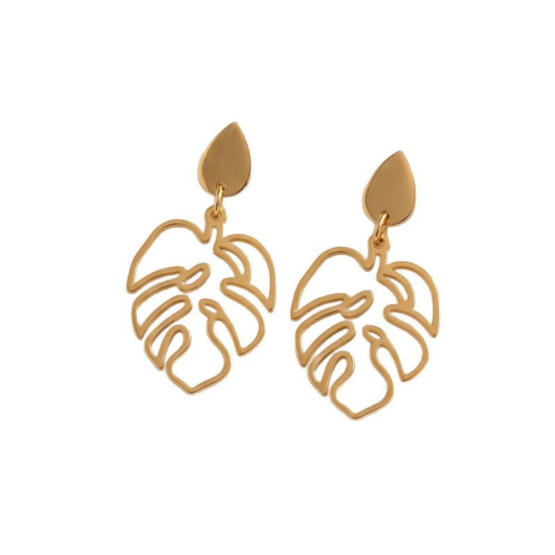 Cutout drop earrings by Yoshan, detail view 6