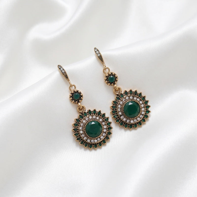 Statement drop earrings by Yoshan, detail view 4