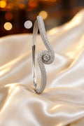 Silver cuff bracelet by Yoshan
