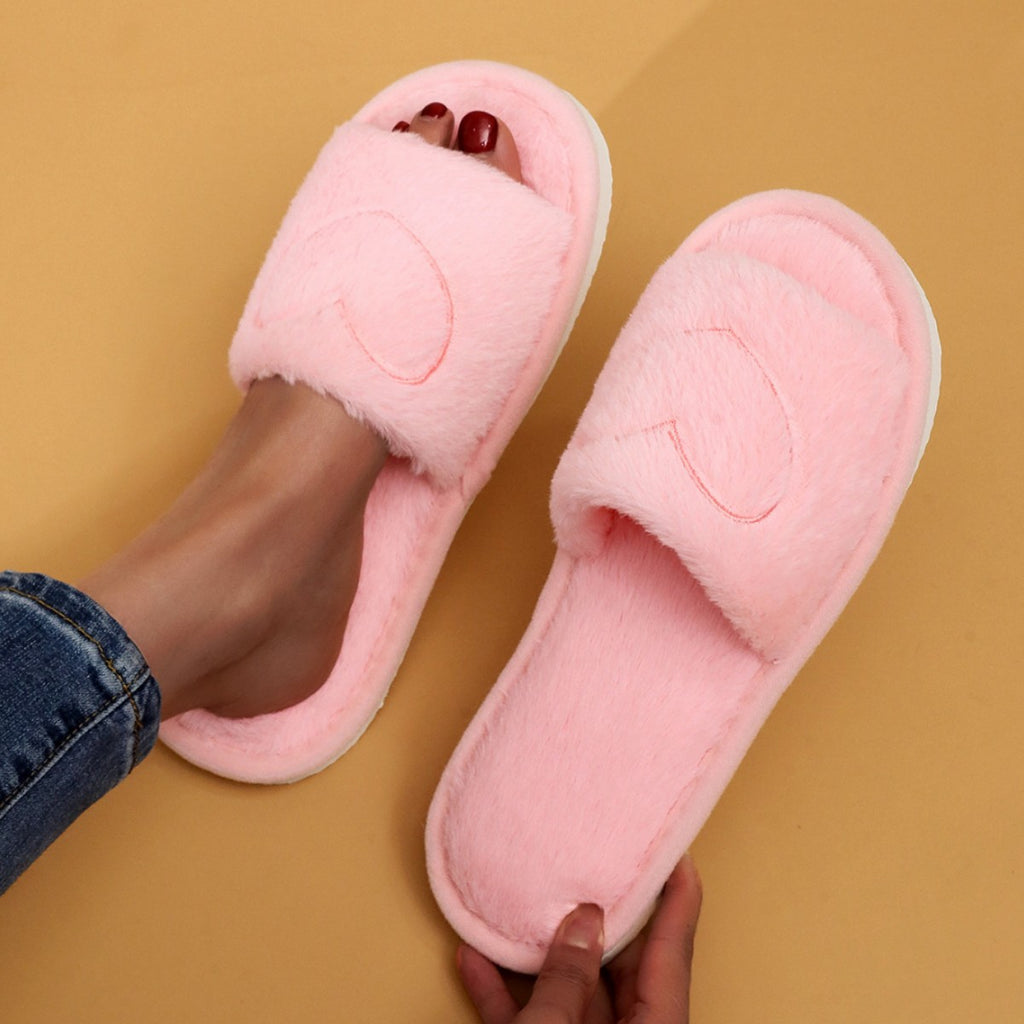 Women's Plush Slippers Outdoor Mules Casual Everyday Wear Womenswear
