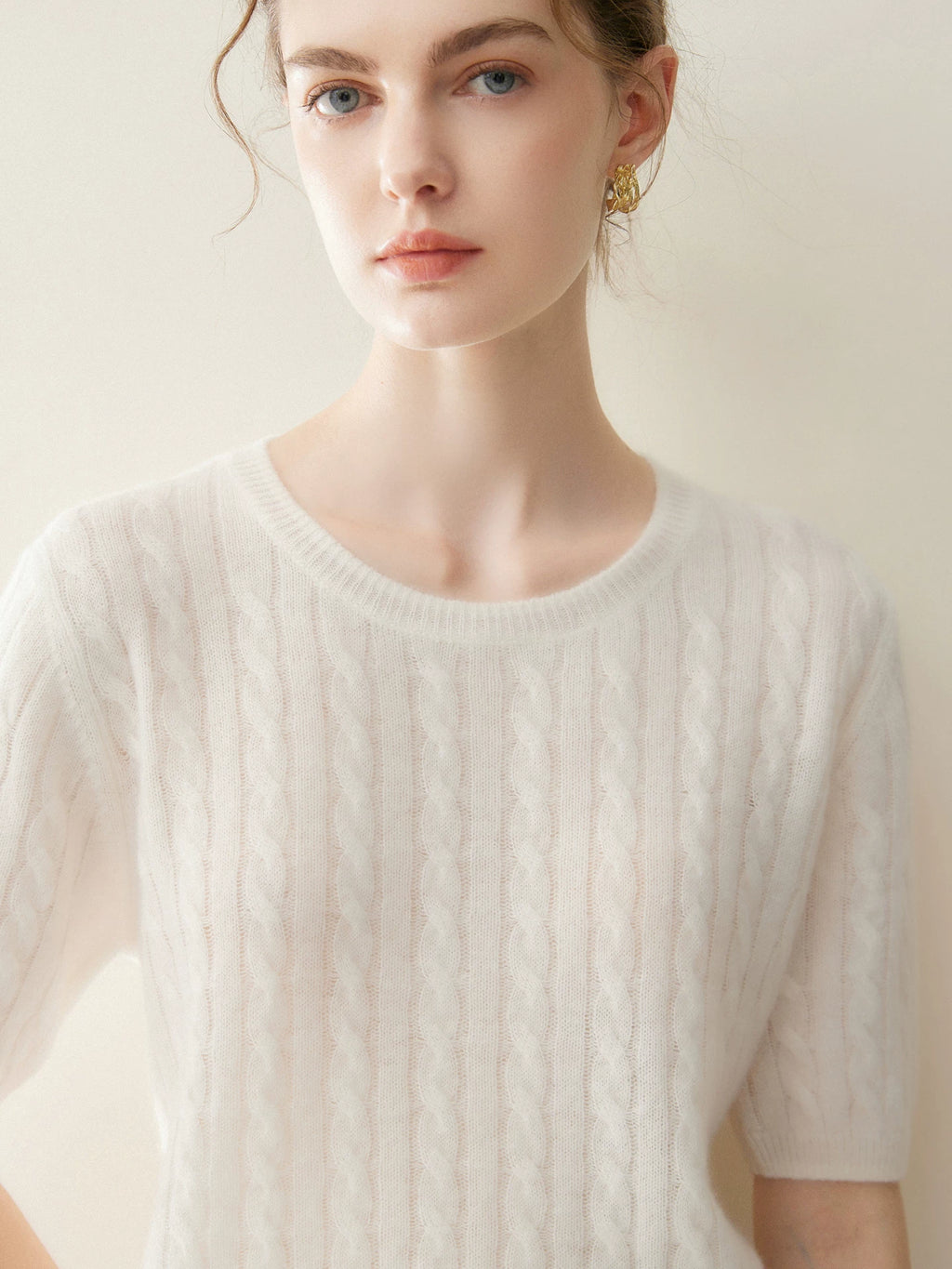 Women's Fall Winter Cropped Sweater Knit Pullover Top for Casual Outfits Spring Travel Office Everyday Date Night