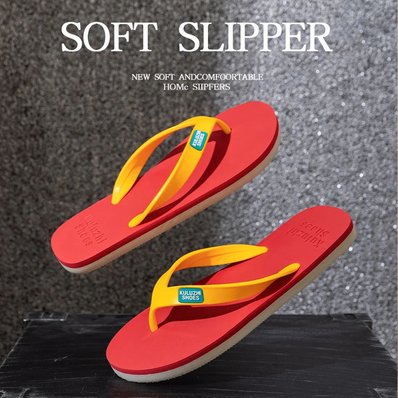 Women's Breathable Mesh Color-block Beach Casual Slide Slippers Open-toe Heeled Slides