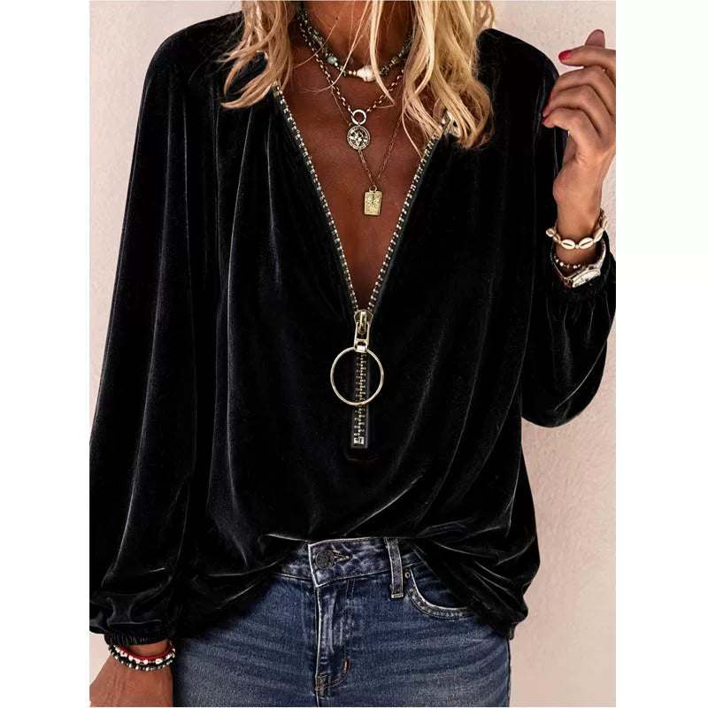 Women's Long Sleeve Zip Casual Hoodie Sweatshirt Pullover Everyday Fashion Outfit Everyday Fashion Style for Women