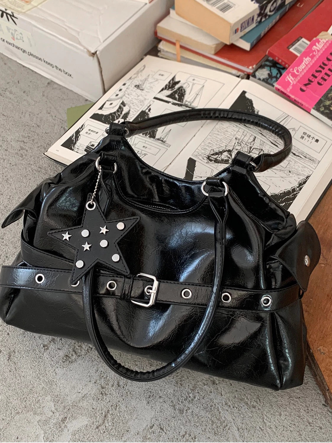 Women's Waxed Commuter Office Designer Workwear Tote Bag Shoulder Crossbody Purse Work Travel Everyday Purse