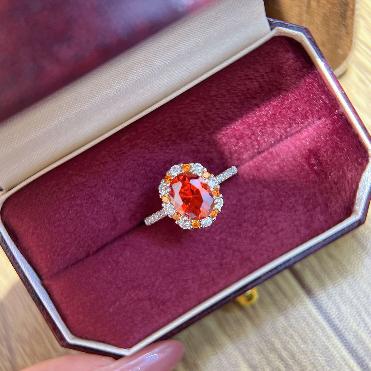 Statement ring by Yoshan, detail view 2