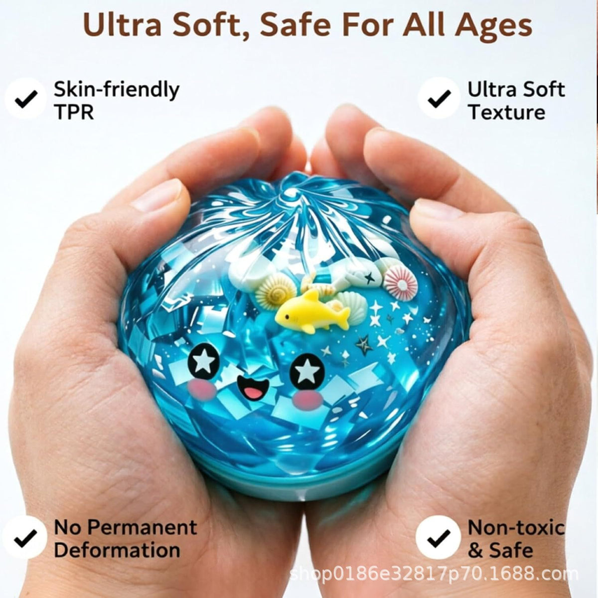 Women's Squeeze Fidget Toy Sensory Desk Toy