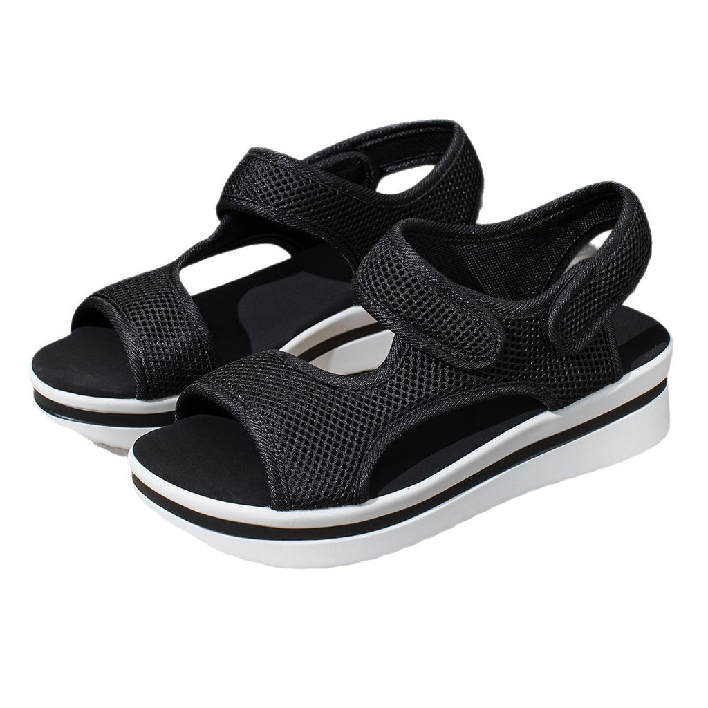 Women's Summer Chunky Sole Plus Size Beach Casual Sandals Vacation Wedding Guest