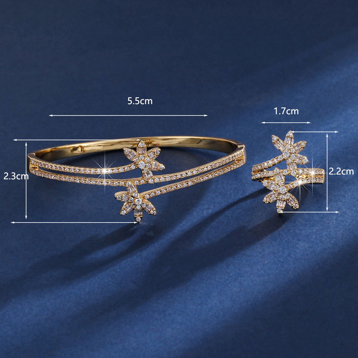 Cuff bracelet by Yoshan, detail view 6