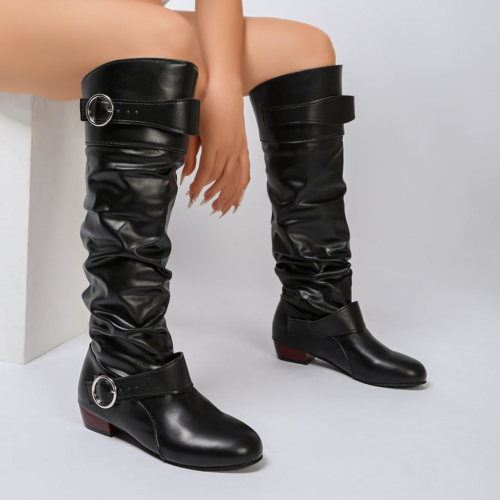 Women's Plus Size Retro Boots Ankle Walking Everyday Fall Winter Booties Wear Seasonal Look