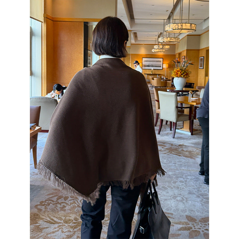 Women's Tassel Retro Shawls Scarves Scarf Fashion Wrap Pashmina Gift Office Travel