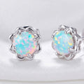 Floral stud earrings by Yoshan