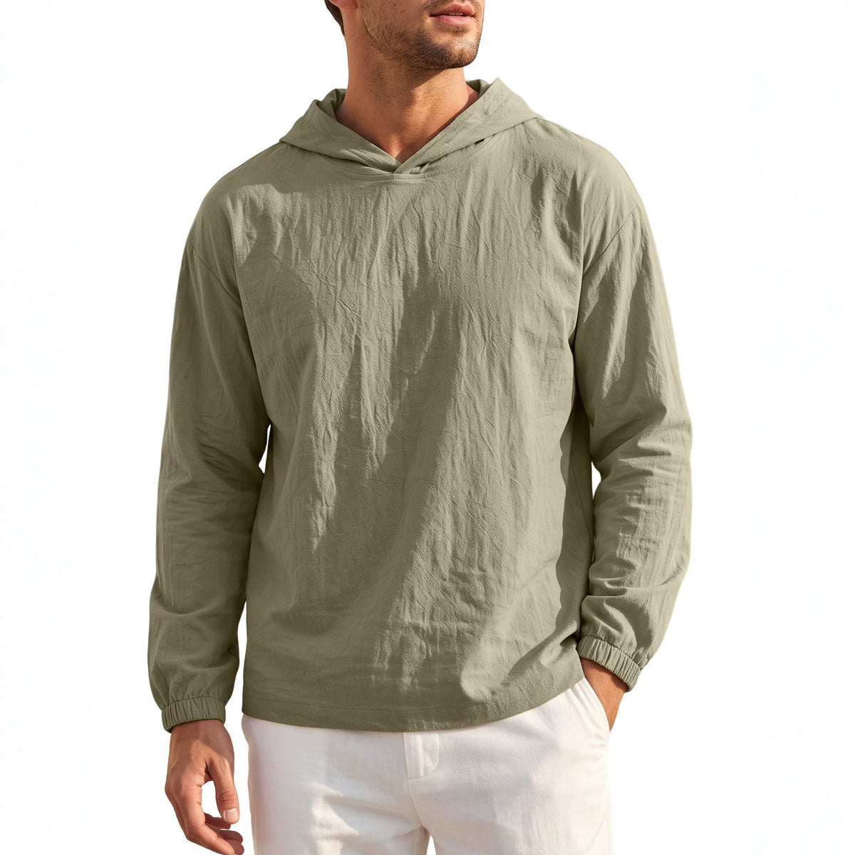 Men's Long Sleeve Casual Hoodie Sweatshirt Pullover Travel Weekend Everyday Fall Winter