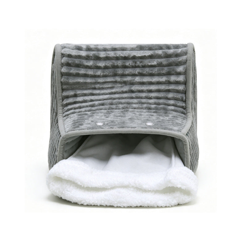 Striped Heated Small Appliance Usb Shawl Throw Blanket Home Office Travel Wrap Electric Heating