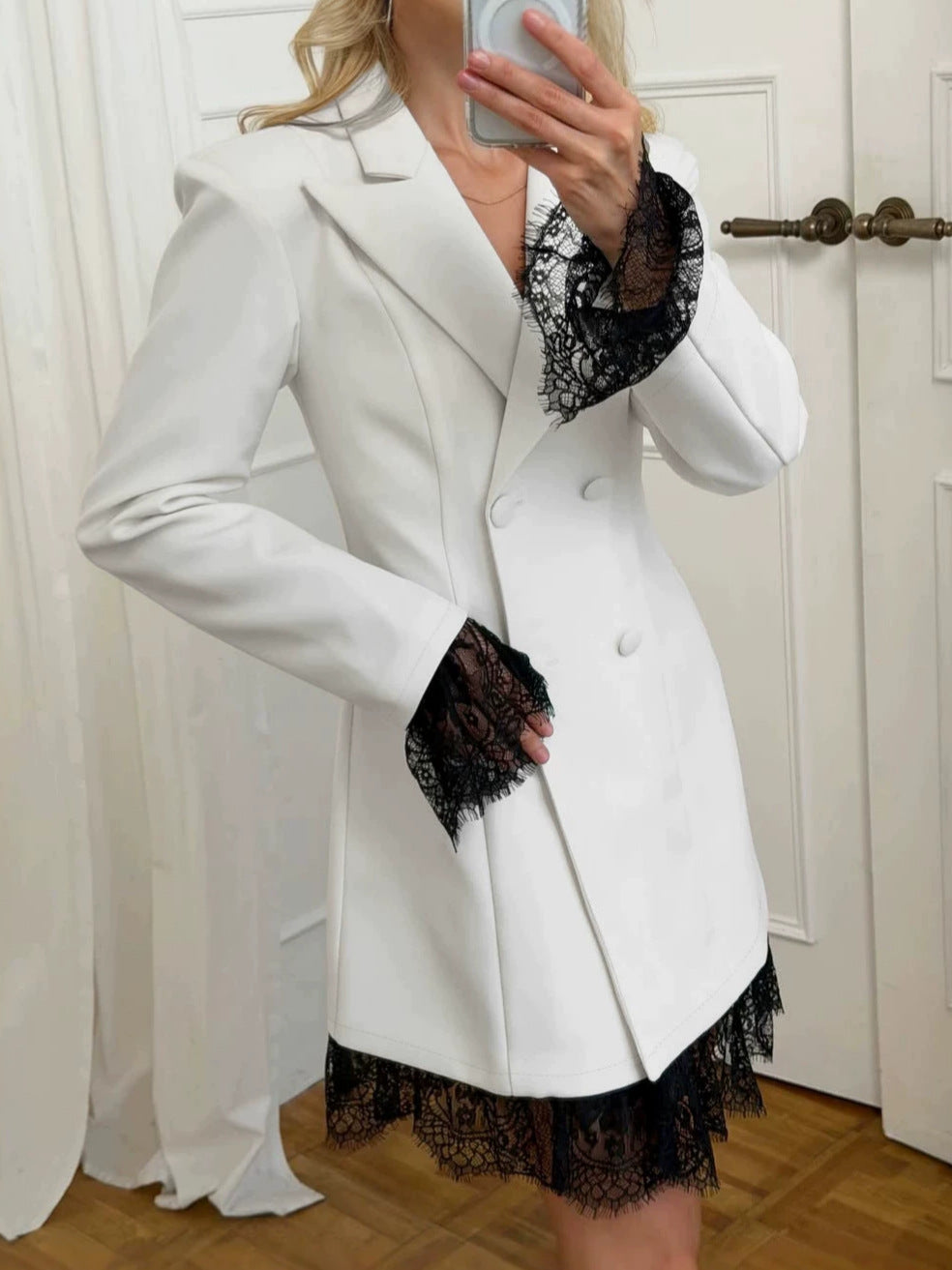 Women's Lace A-line Workwear Dress Formal Party Dress