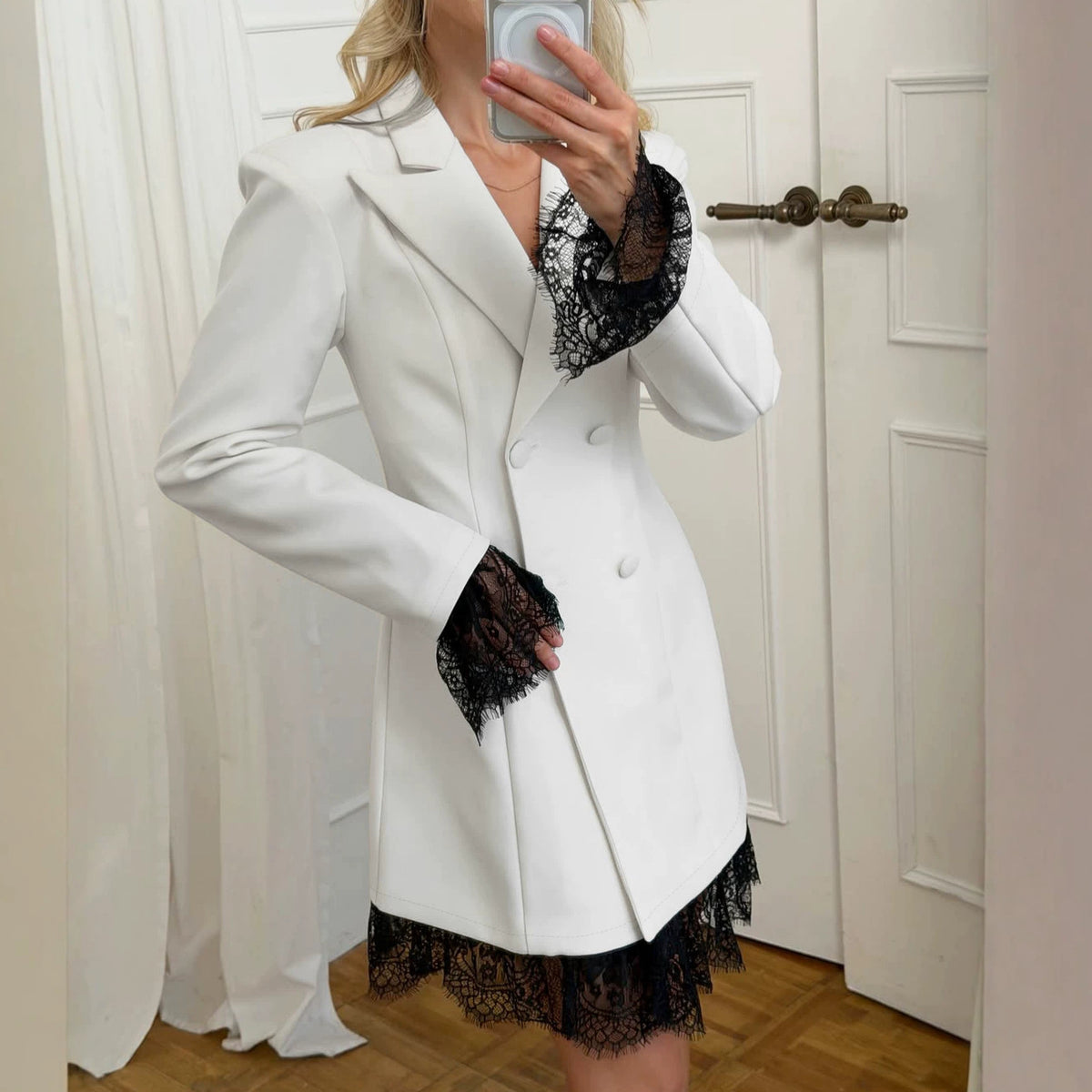 Women's Lace A-line Workwear Dress Formal Party Dress