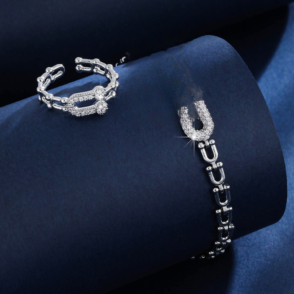 Cuff bracelet by Yoshan, detail view 6