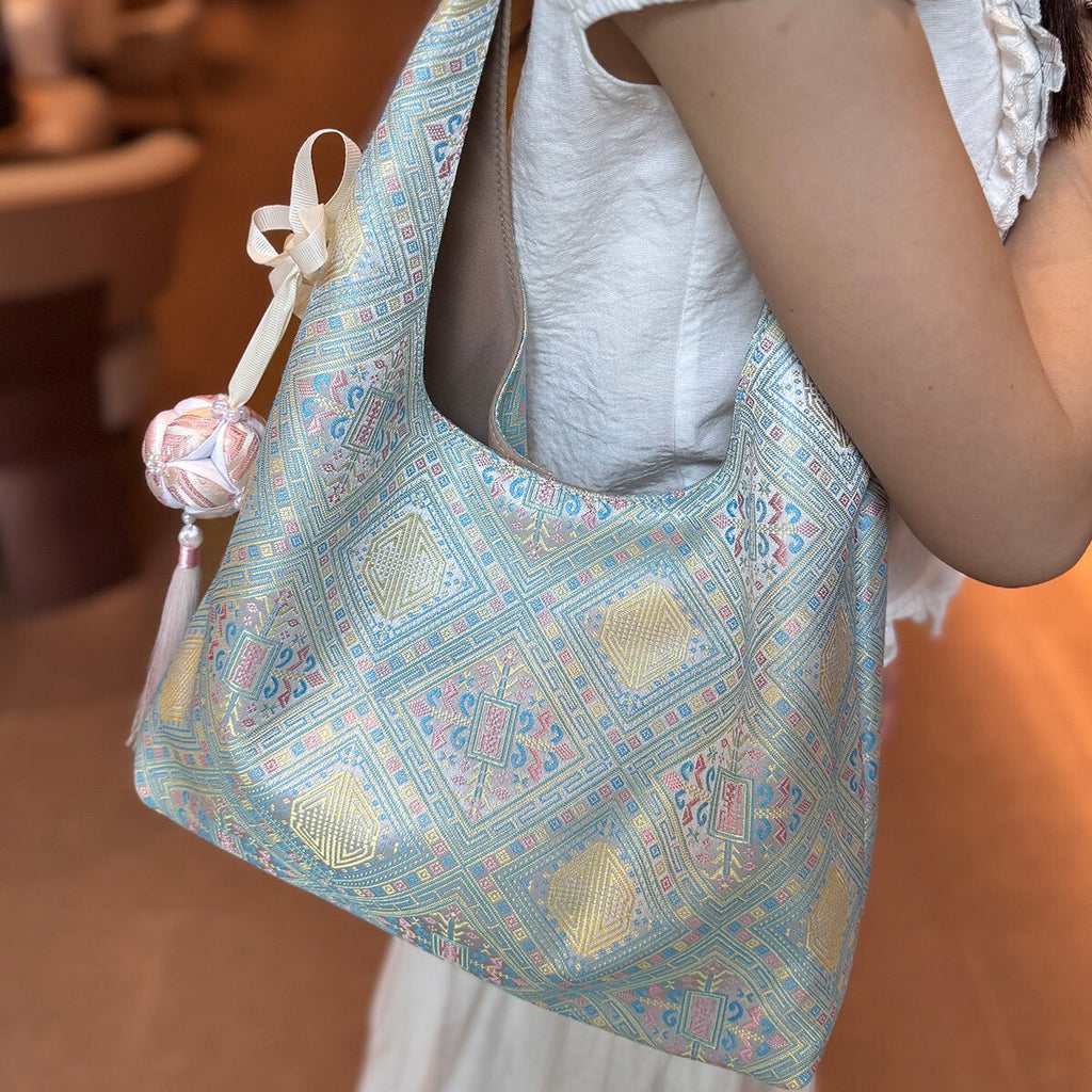 Women's Large-Capacity Ethnic Casual Underarm Bag Crossbody for Travel and Sightseeing Everyday Streetwear Date Night Office
