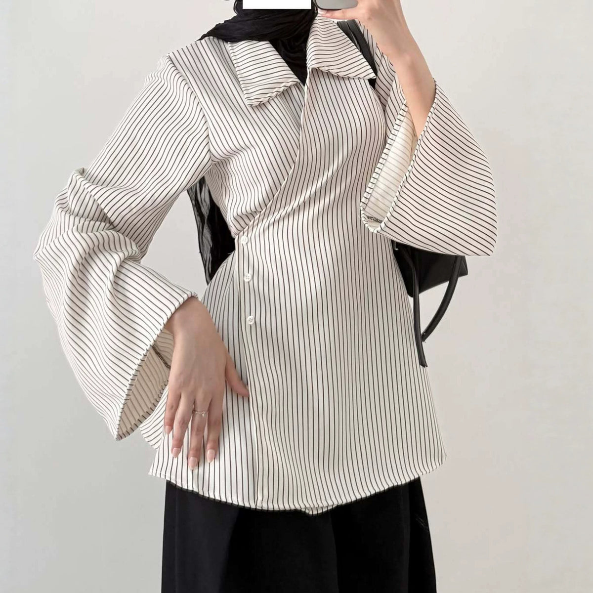 Women's Slimming Designer Elegant Shirt Casual Button Shirt