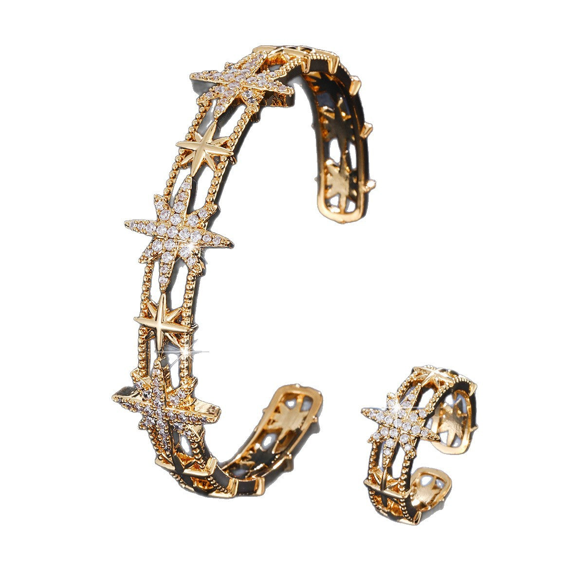 Cutout jewelry set by Yoshan, detail view 7