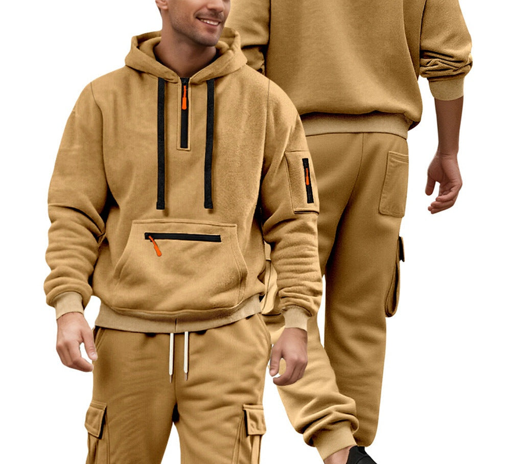 Men's Oversized Long Sleeve Hoodie Sweatshirt Pullover Travel Weekend Everyday Fall Winter
