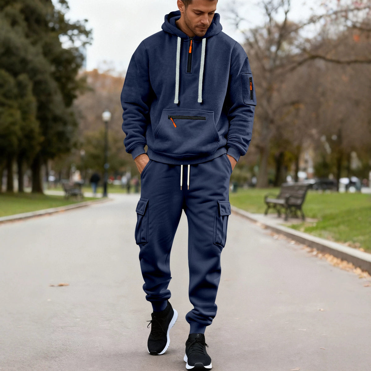 Men's Oversized Long Sleeve Hoodie Sweatshirt Pullover Travel Weekend Everyday Fall Winter