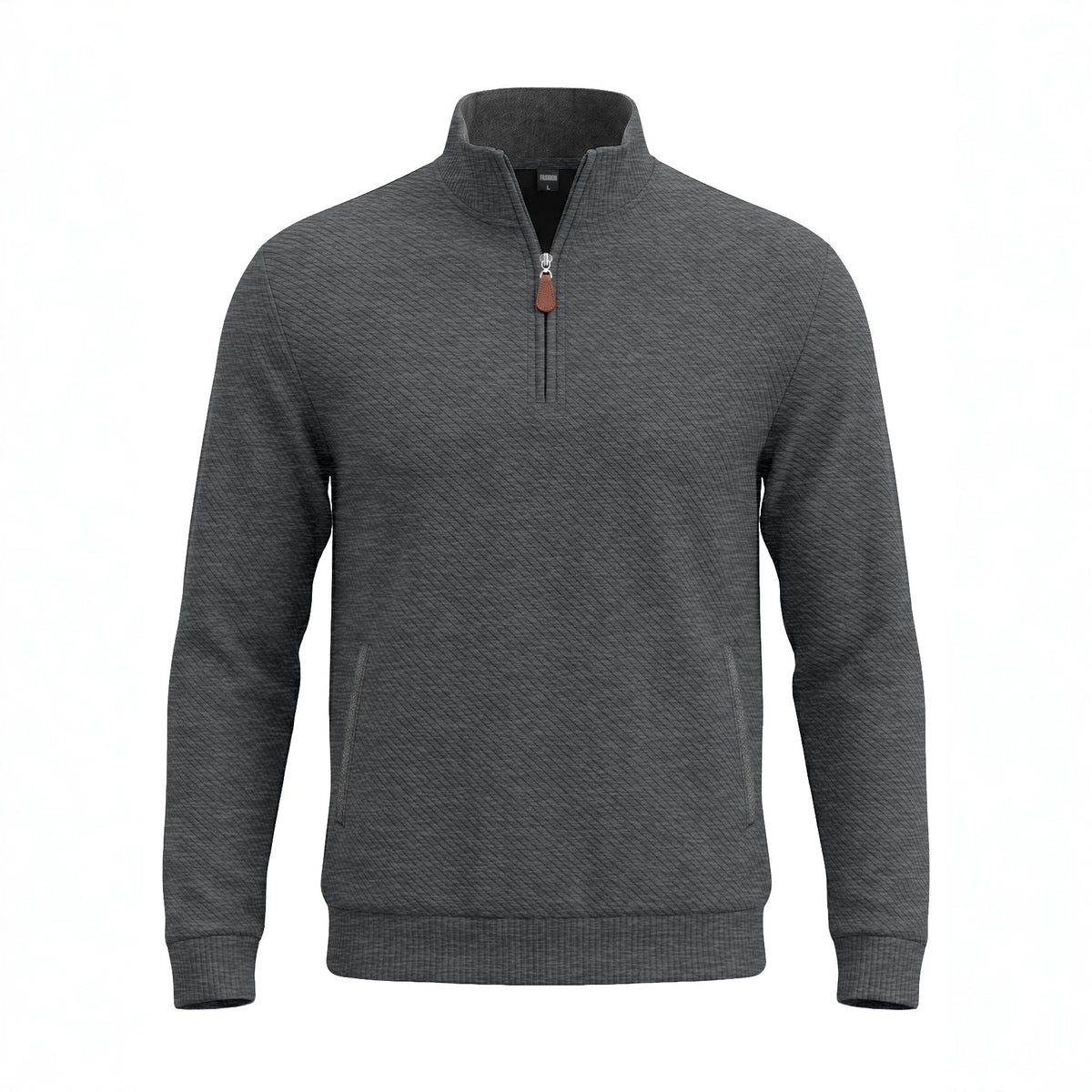 Men's Mandarin Collar Workwear Zip Casual Hoodie Sweatshirt Travel Weekend Everyday