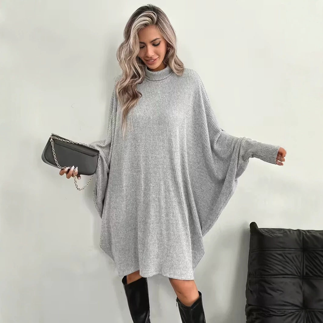Women's Fall Winter Grey Oversized Long Sleeve Hoodie Sweatshirt Fashion Outfit