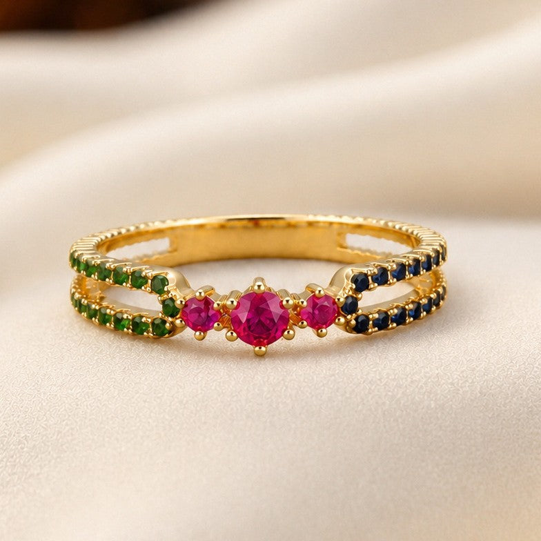 Jewelry set by Yoshan, detail view 5