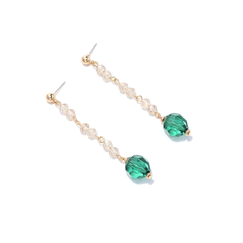 Tassel drop earrings by Yoshan, detail view 5
