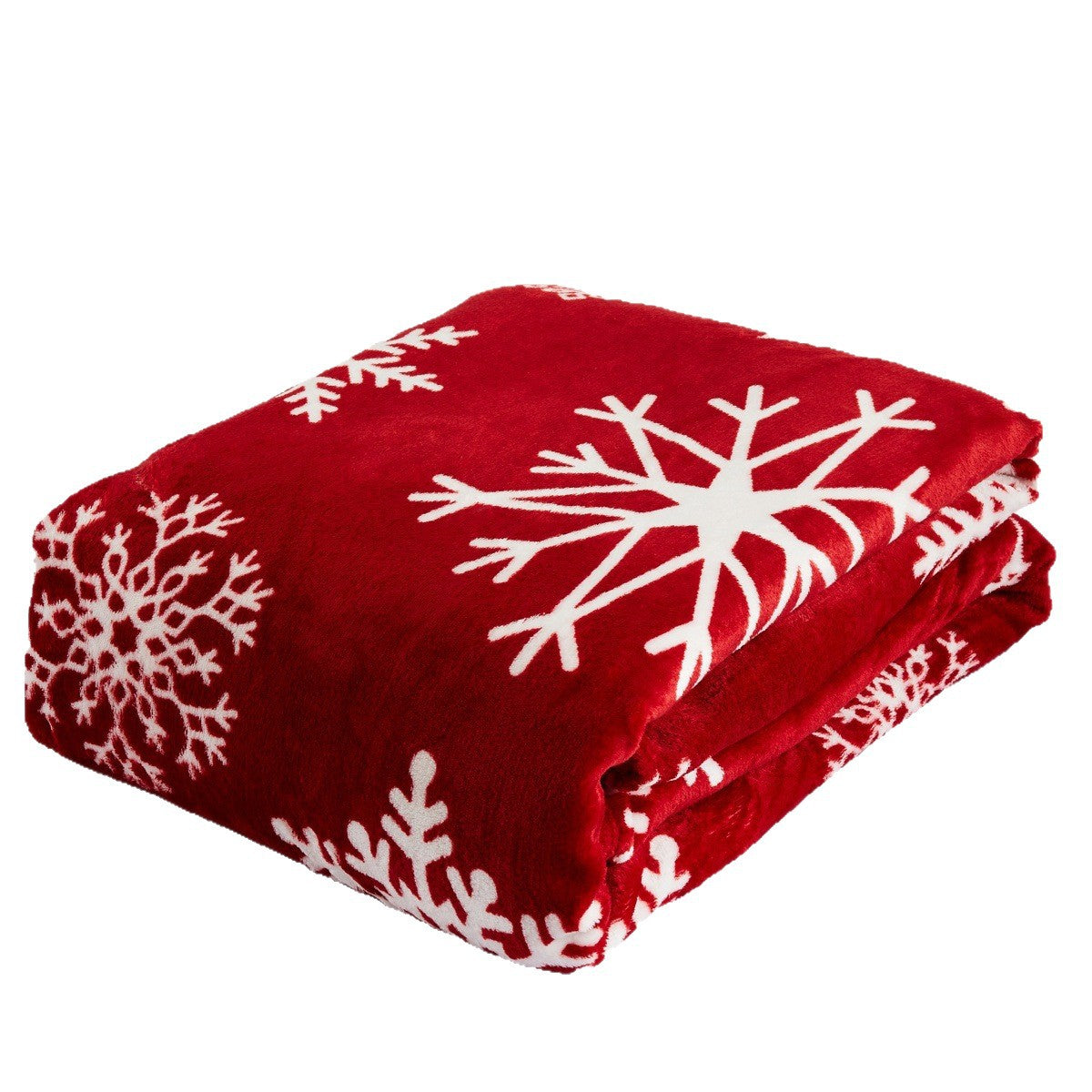 Christmas Flannel Throw Blanket, Thick Double-Sided Fleece Santa Snowman Reindeer Print Warm Cozy Holiday Blanket for Couch, Bed, Office and Winter Gift