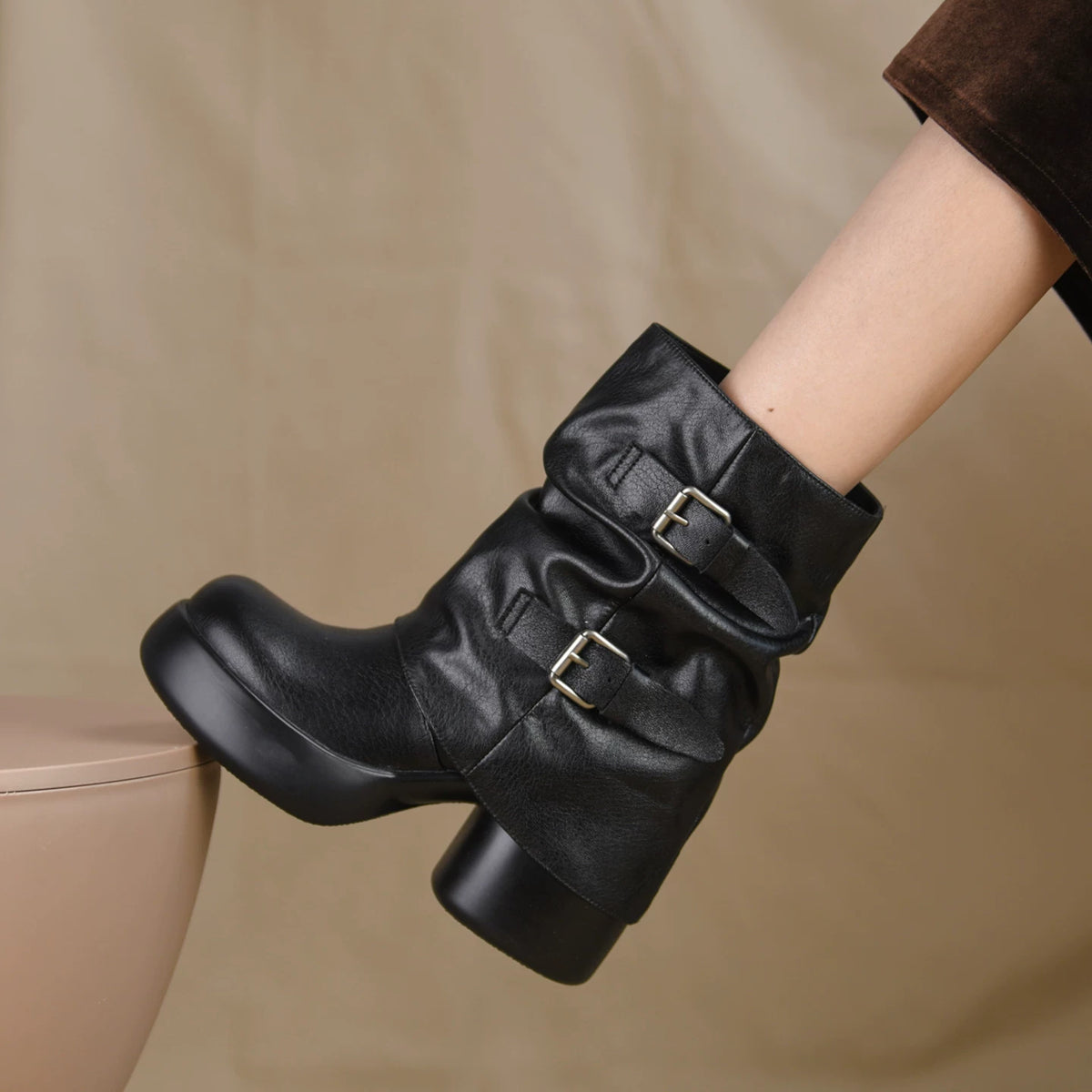 Black (unlined) / EU 34