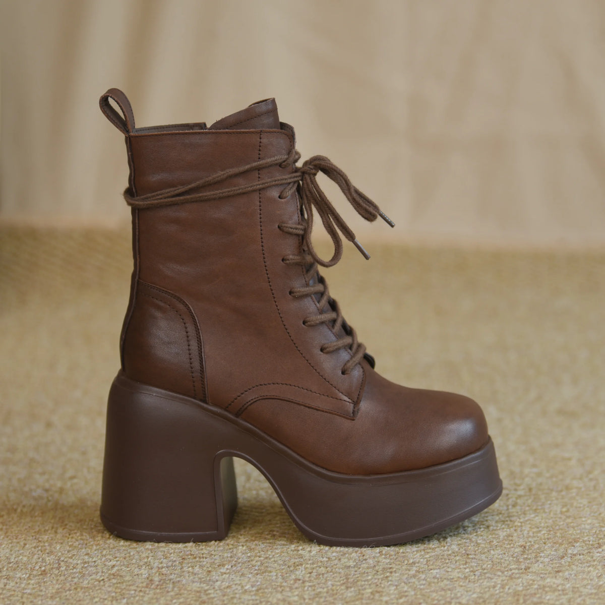 Brown (unlined) / EU 34